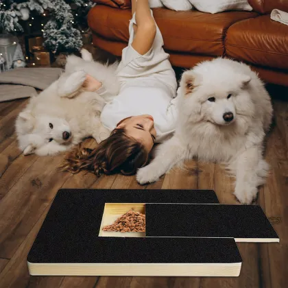 Square Dog Nails Cat Scratch Board Pad