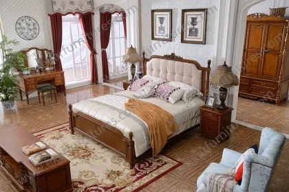 Wooden bedroom furniture bedside table