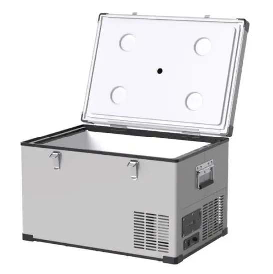 12V Compressor 45L Car Refrigerator: Portable Mini Fridge & Freezer for 220V and 12v Use