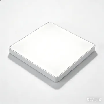 LED ceiling light with smooth glow