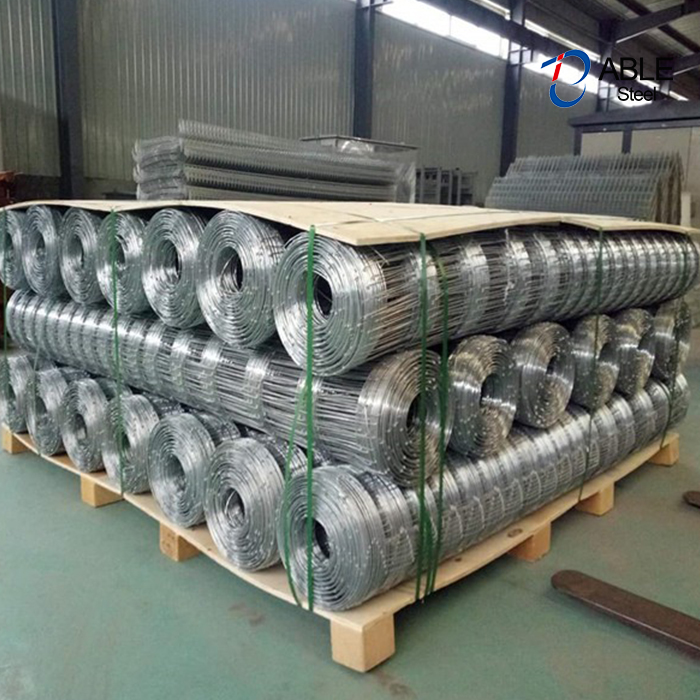 Hot Dipped Galvanized Hinge Joint Field Fence