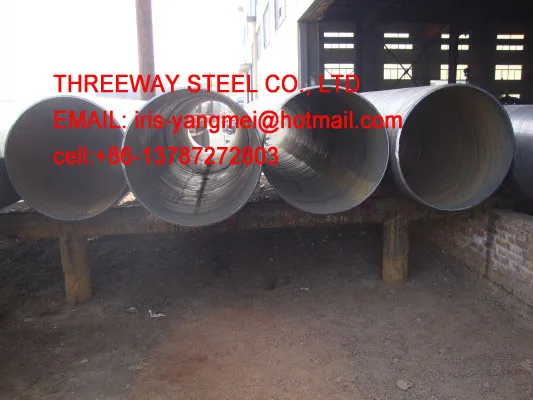 spirally Steel pipe piles Spiral steel pipes