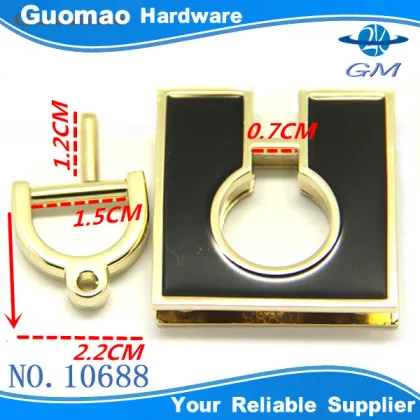 d-ring fashion metal decorative plate belt D-ring decoration