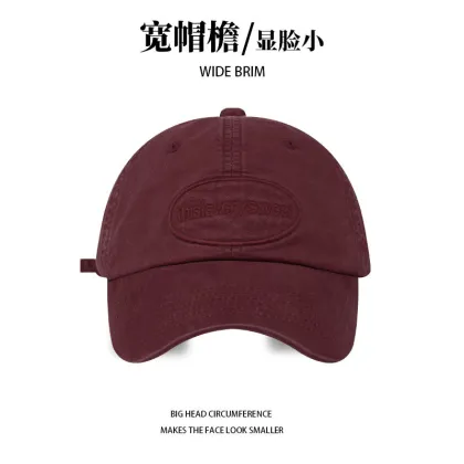 Retro Old English Letters Kids' Baseball Cap - Spring New Casual Neutral Wind Korean Version