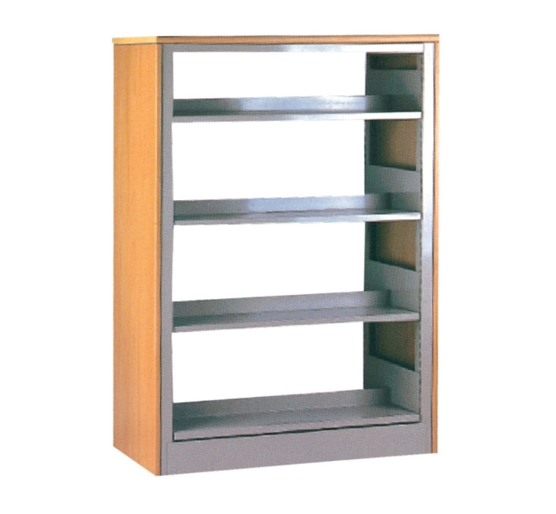 Steel Bookshelf Made of Steel Plate Material