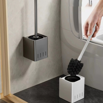 Hot Sale Wall Mounted Toilet Brush Holder Set for Bathroom