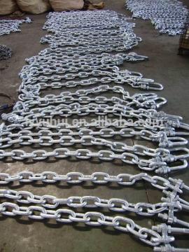 10mm hot dip galvanized chain links