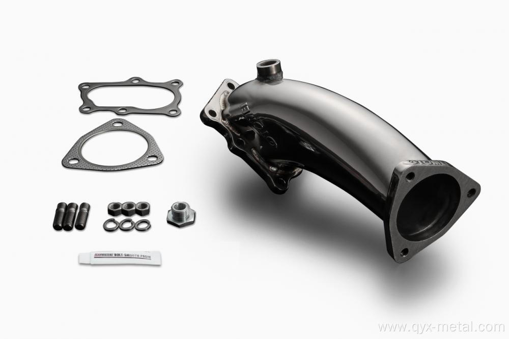 Titanium exhaust system manifold for auto