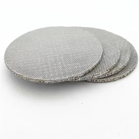 SS304, 316, 316L Sintered Stainless Steel Metal Filter Discs: High-Quality Filtration Solutions