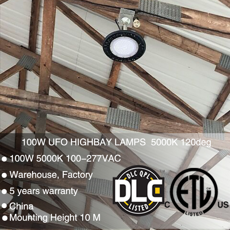 100w UFO Led high bay light