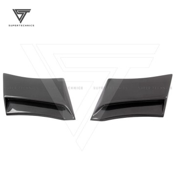 ZX-Stil Kohlefaser-Seiten-Schaufel-Entlüftung für Chevrolet Camaro V6/V8 2010-2013