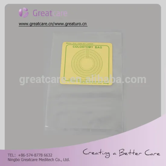 disposable one system colostomy bag