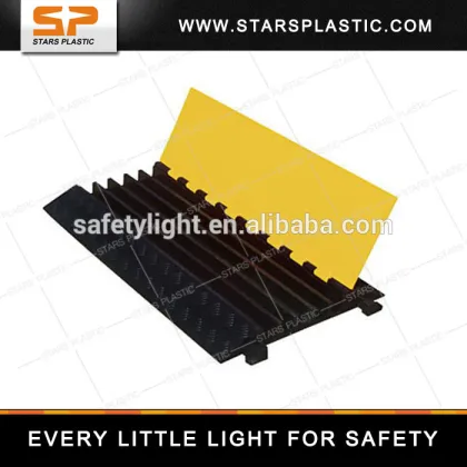 Outdoor event protector Rubber Cable Protector High Density Rubber Electric Wire Protector