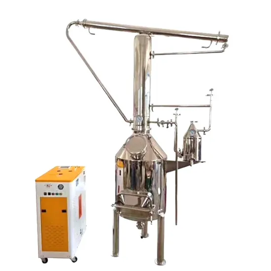 Hemp Oil Extractor Machine Herbal Oil Extractor Plant Essential Oil Distillation Equipment