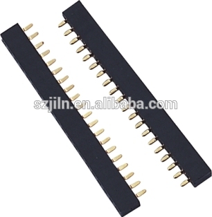 1.0mm Female Header Single Row Bottom Entry Connector