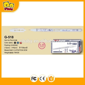 High Quality Gel Ink Pen Free Samples G518
