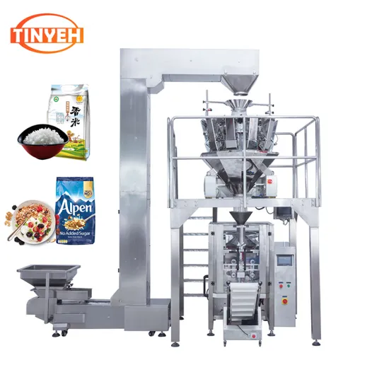 Automatic Food Packing Machine for Granular Items (Salt, Sugar, Small Candy) - CE 10-1000g