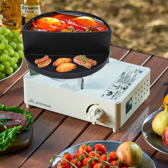 Restaurant-Grade Metal Sauce Pans Hotpot and BBQ Grill Pan with Cast Iron Type