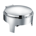 Chafing Dish rond en acier inoxydable