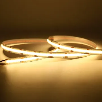 608Leds 12V/24V Dual Color Dimmable COB Flexible LED Strip Light