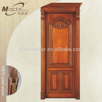 Villa main entrance solid wood door models