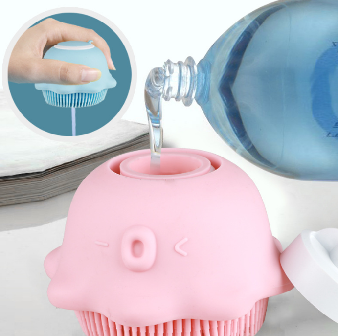 Silicone Shower Brush Scrubbers