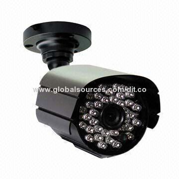 CMOS Camera with 700TVL, 36pcs IR LEDS, 3.6/6./8MM, IR Distance to 25M