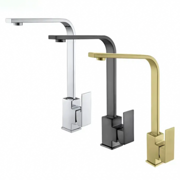 Modern Single Handle Kitchen Faucet for Hotel Apartment Sink