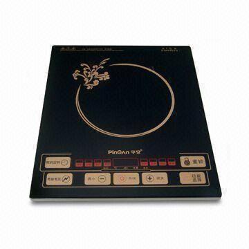 One Zone Induction Cooker with 1,800/2,000W Output Power and Large Digital LED Display