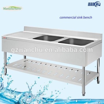 European Style Double Bowl Sink Italian Stainless Steel Kitchen Sink