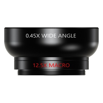 ILLIMON Professional digital accessories 37mm0.45x wide angle camera lens for samsung galaxy j5