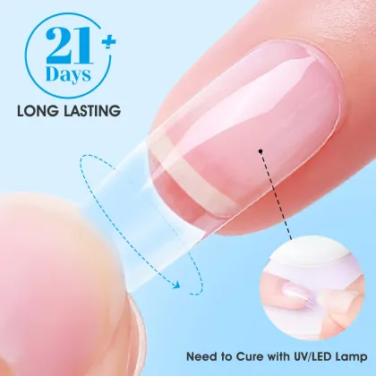 Customized Logo Nail Tip Glue Gel & Acrylic Brush on Nail Glue