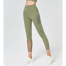 Legging en maille taille haute pour femme