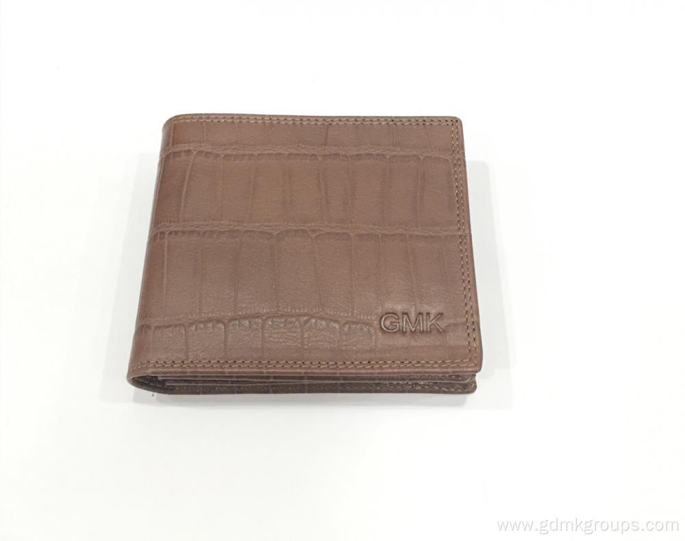 Men's Short Top Layer Leather Wallet Business