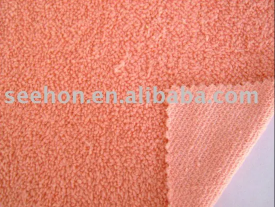 pique towel fabric color(orange )