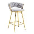 Swivel Bar Stools with Comfortable Cushions