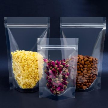 100pcs 식품 및 제품을위한 Zip Lock 저장 백