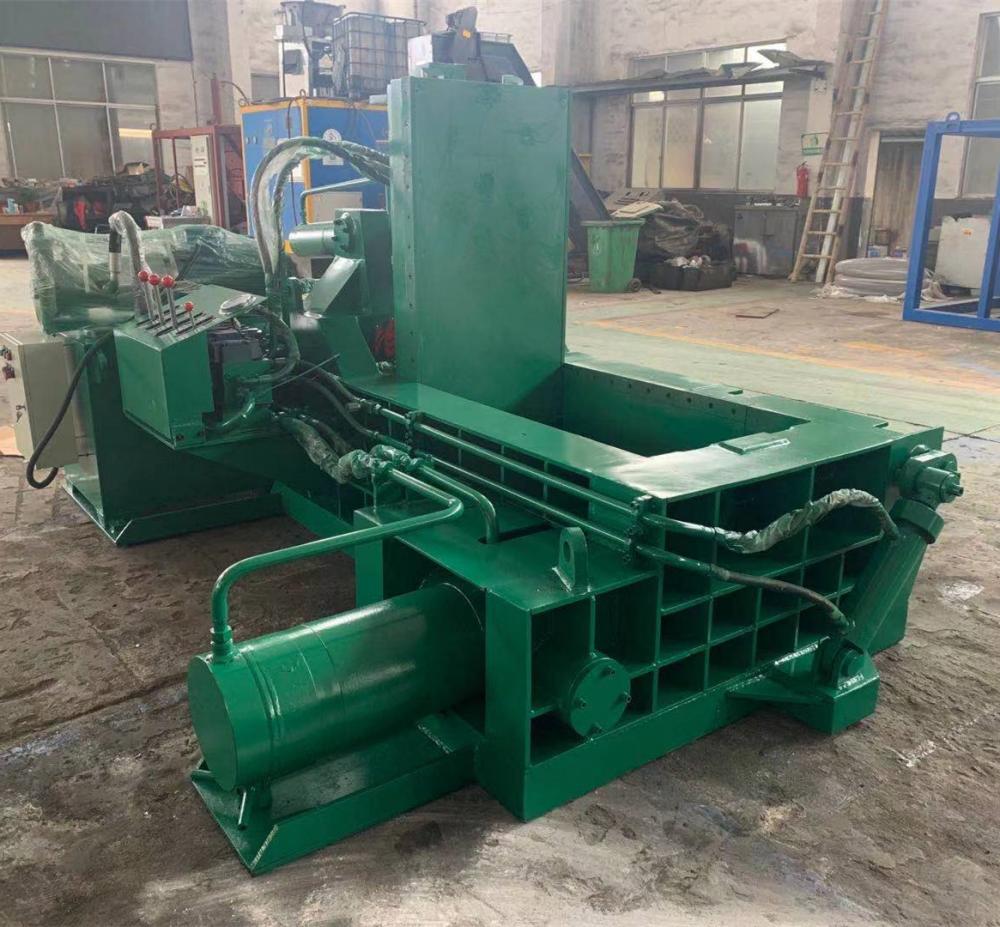 High Density Baling Machine For Ferrous And Non-ferrous