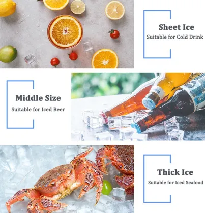 Commercial Cube Ice Maker Vertical Ice Making Machine