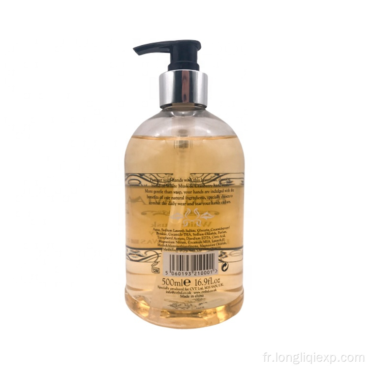 Savon de lavage des mains en mousse liquide de luxe pour salle de bain 500ML