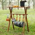 Nytt design Beech Wood Folding Kitchen Camping Table