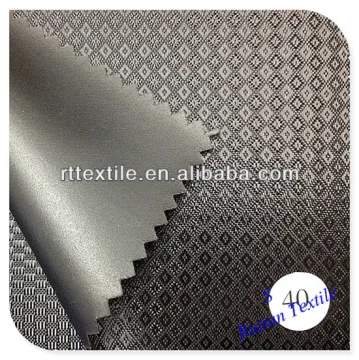 Diamond Block polyester jacquard FDY 420D TPE oxford fabric