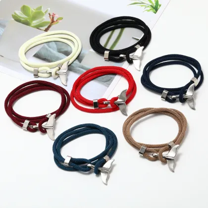 24 Colors Wholesale Bracelet Collection: Unique Twisted Milan Rope Cord Jewelry for Both Women and Men