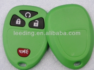 Green GM Auto Key,Keyless Entry Remote Auto Key Case with Four Buttons