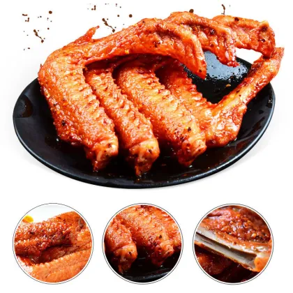 High Quality Hunan Famous Snacks Fried Sauce Duck Wings Meat