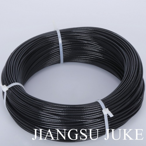 PVC Coated in Black Colour Wire Rope