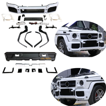 أجزاء تعديل السيارة G65 Bodykit لـ Mercedes G-Class W463 Front Pumper 1989-2018