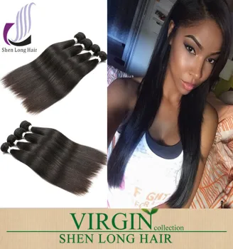 Unprocessed 100% remy hair extension silky straight hair extension Brazilian virgin hair
