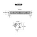 Emark Led slim drivande ljus bar lastbil ljus