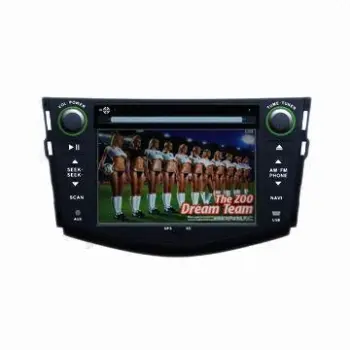Car GPS Navigation System/DVD Player for Toyota RAV4-7-inch with GPS/TV/Bluetooth/Radio/iPod/SD